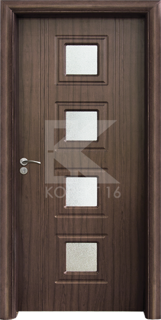 Интериорна врата 021, цвят Орех