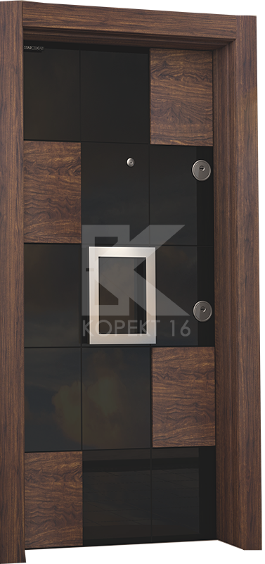 Врати Старлайф Solid 19 HG Black Gold Walnut